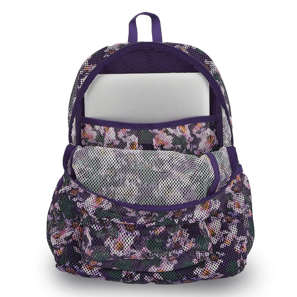 Sac à Dos Scolaire JanSport ECO MESH PACK Violette | MMG-21547682